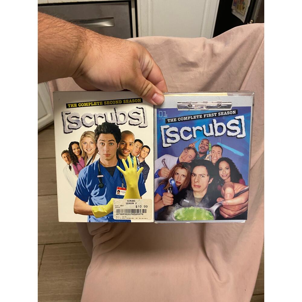 Scrubs: The Complete First and Second Seasons DVD